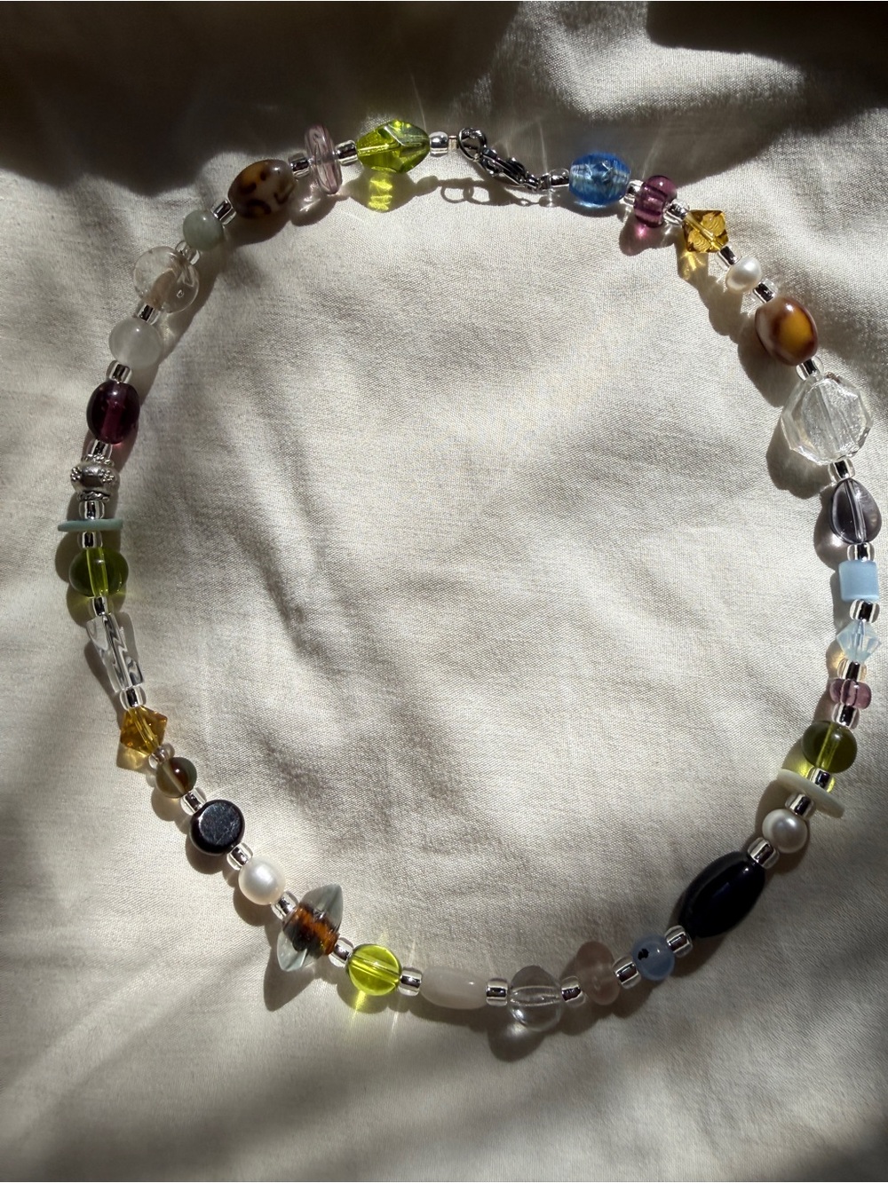 Handmade Multicolor Beaded Necklace - Women Jewelry